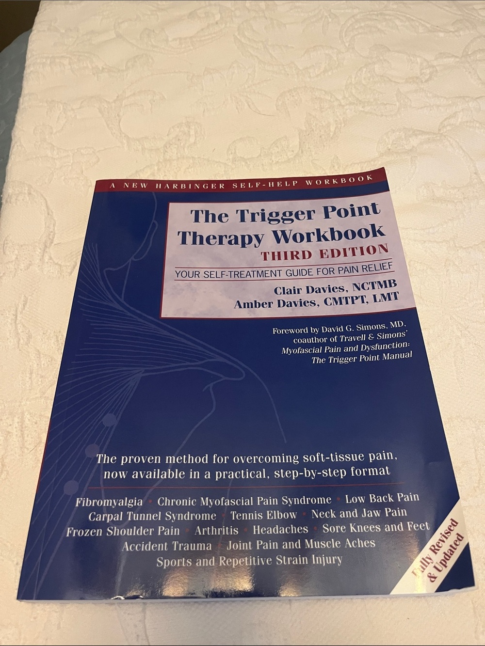 The Trigger Point Therapy Workbook (Blue) by Clair Davies